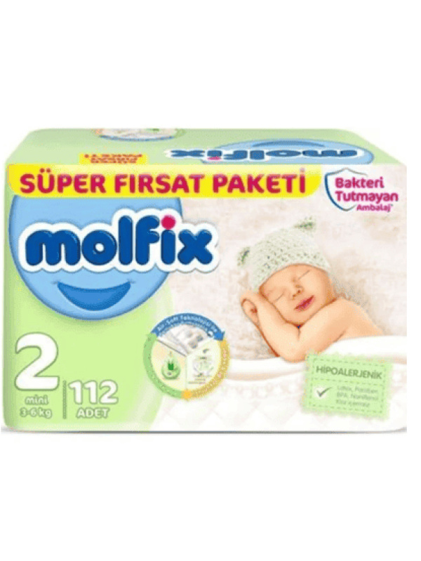 Molfix Süper Fırsat Paketi No 2 112 Adet