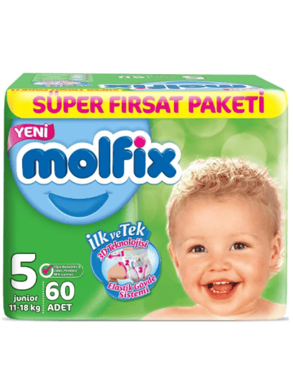 Molfix Süper Fırsat Paketi No 5 60 Adet
