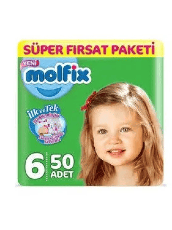 Molfix Süper Fırsat Paketi No 6 50 Adet