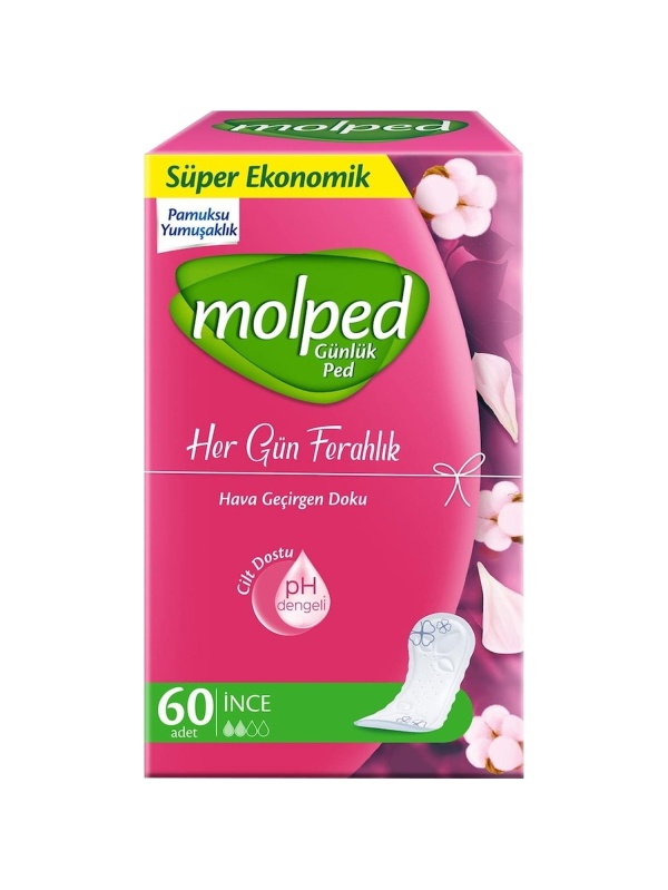 Molped Günlük Ped 60 Adet