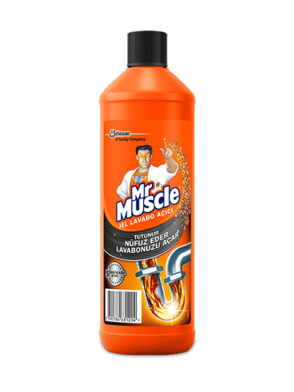Mr. Muscle Jel Lavabo Açıcı 1000 Ml