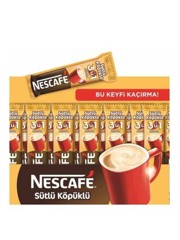 Nescafe 3'ü 1 Arada Süt Köpüğü 12 (10X18G)