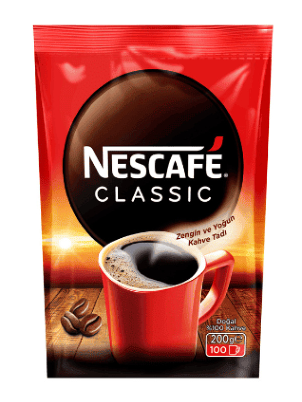 Nescafe Klasik Ekonomik Paket 200 Gr