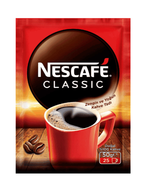 Nescafe Klasik Ekonomik Paket 50 Gr