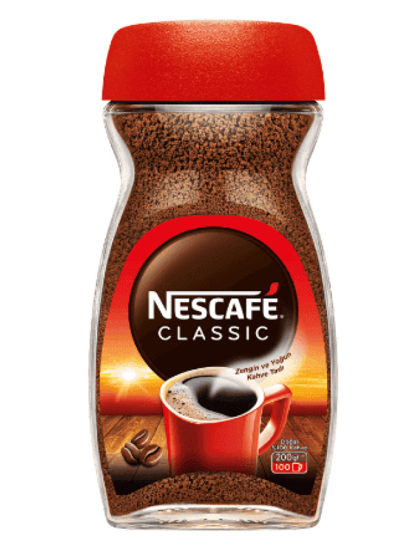 Nescafe Klasik Kavanoz 200 Gr
