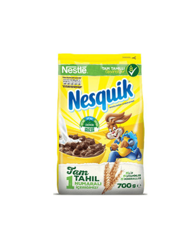 Nestle Nesquik Kakaolu Buğday Ve Mısır Gevreği 700 Gr