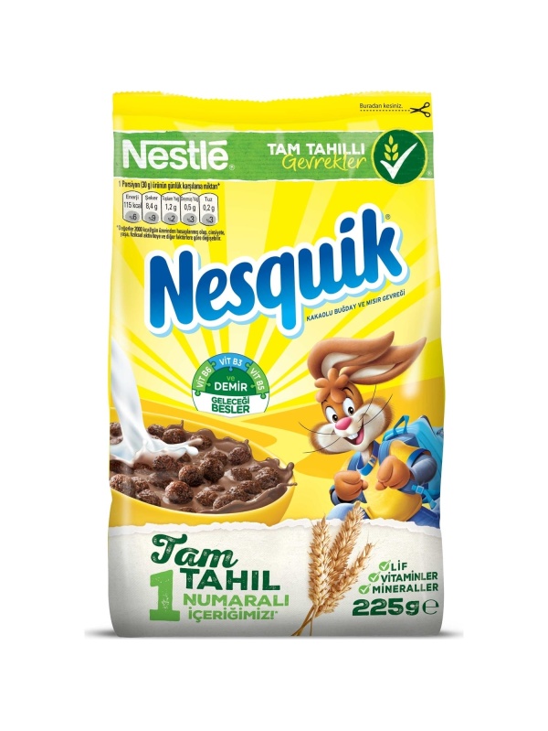 Nestle Nesquik Mısır Gevreği 225 Gr