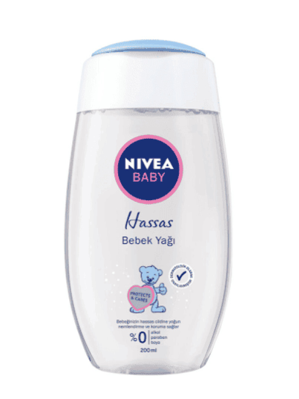 Nivea Bebek Yağı Hassas 200 Ml