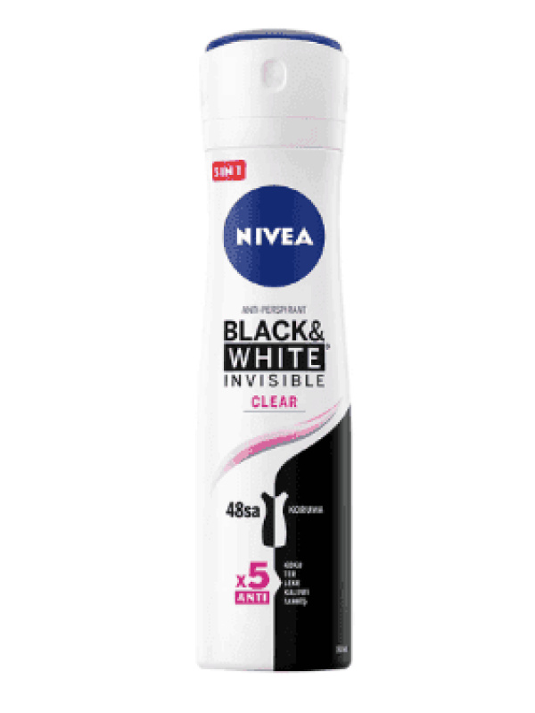 Nivea Deodorant B&w Clear Sprey 150 Ml