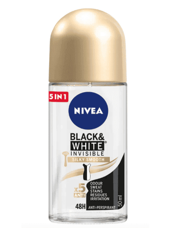 Nivea Deodorant B&w İpeksi Pürüzsüzlük Roll On 50 Ml