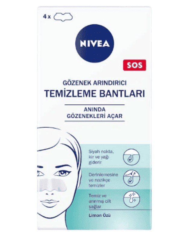 Nivea Facial Care T-Bölgesi Temizleme Bandı 6'lı