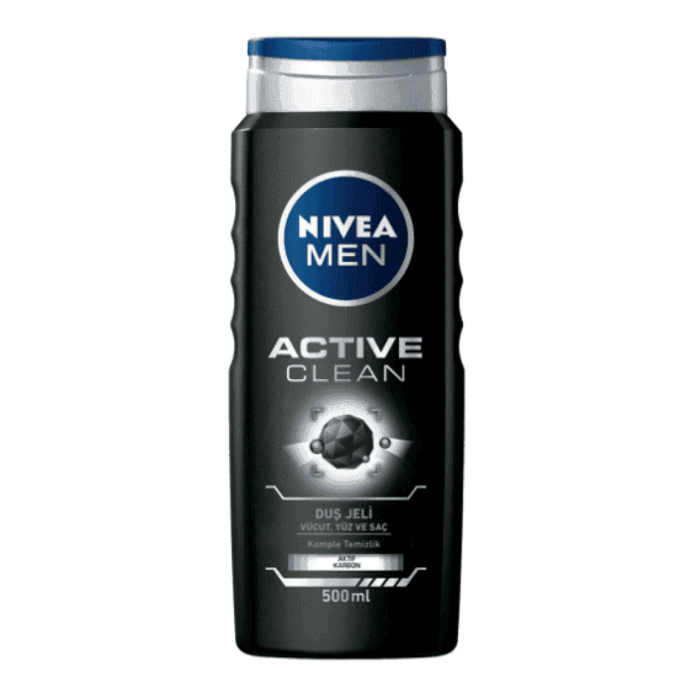 Nivea Men Duş Jeli Active Clean 500 Ml