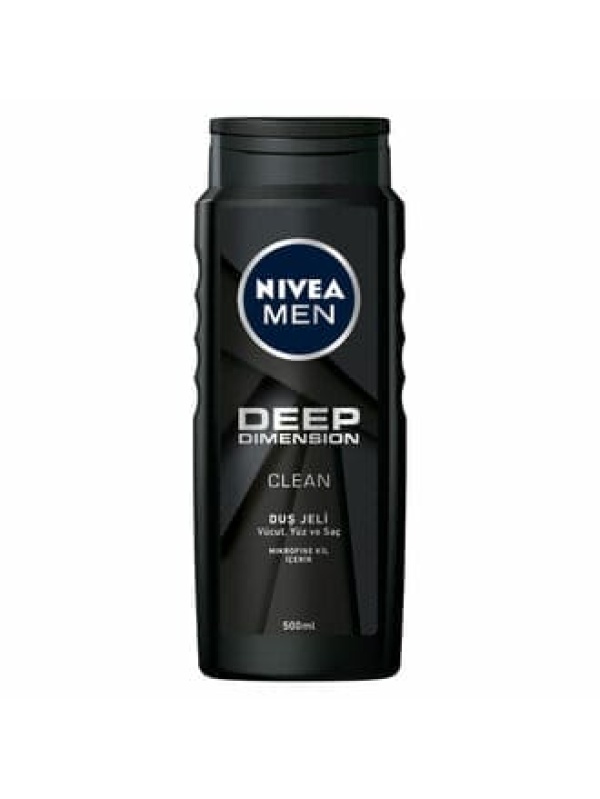 Nivea Men Duş Jeli Deep Dimension 500 Ml