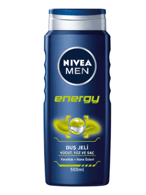Nivea Men Duş Jeli Energy 500 Ml