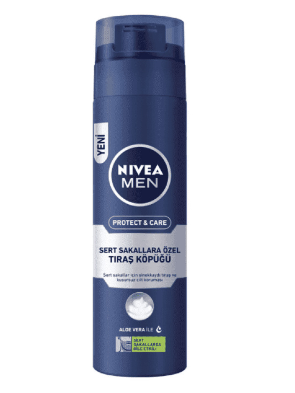 Nivea Men Sert Sakallara Özel Tıraş Köpüğü 200 Ml