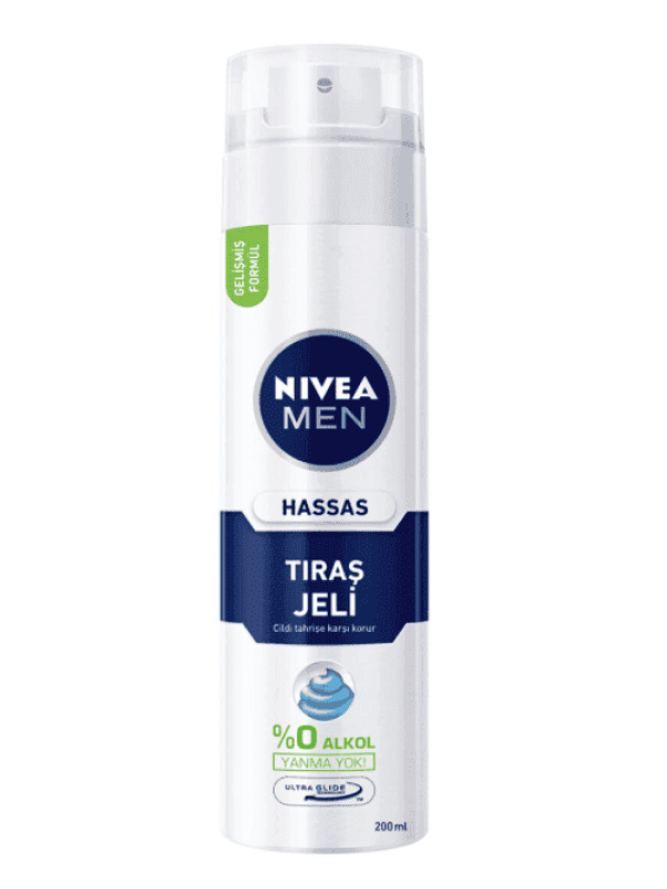 Nivea Men Tıraş Jeli Hassas 200 Ml