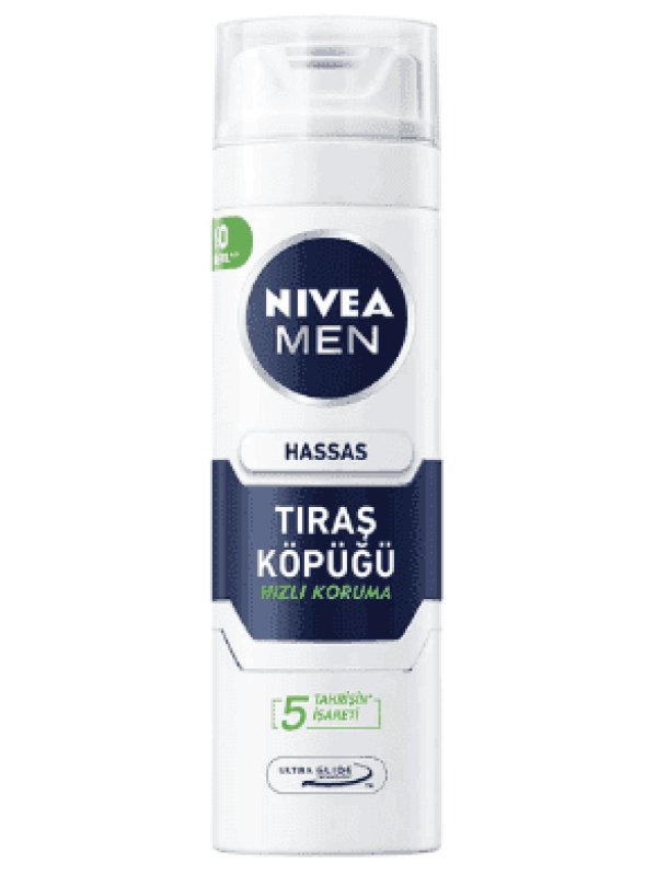 Nivea Men Tıraş Köpüğü Hassas 200 Ml