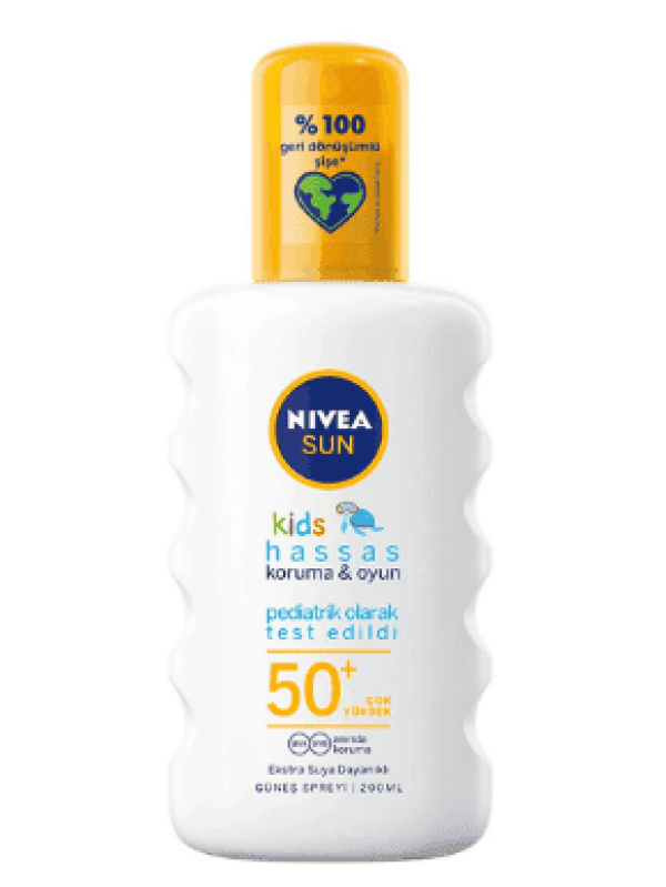 Nivea Sun Güneş Spreyi 50+ Hassas Çocuk 200 Ml