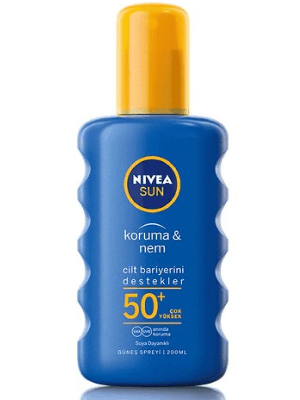Nivea Sun Nemlendirici Güneş Spreyi 50+ 200 Ml