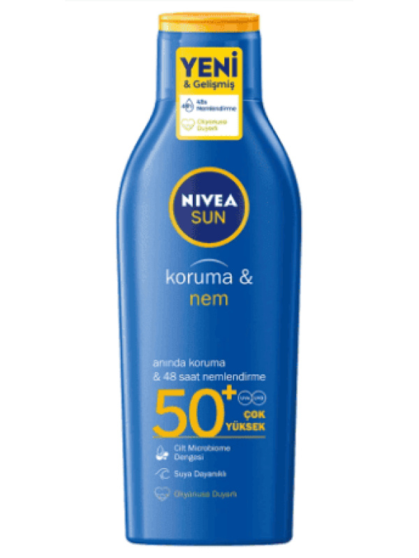 Nivea Sun Nemlendirici Güneş Sütü 50+ 200 Ml