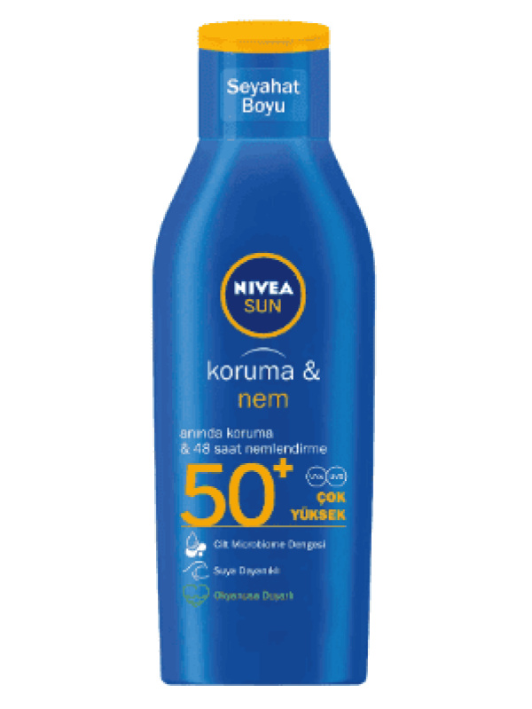 Nivea Sun Nemlendirici Güneş Sütü 50+ Hassas Koruma 100 Ml