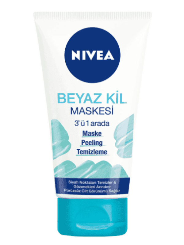 Nivea Yüz Bakımı Beyaz Kil Maskesi 150 Ml