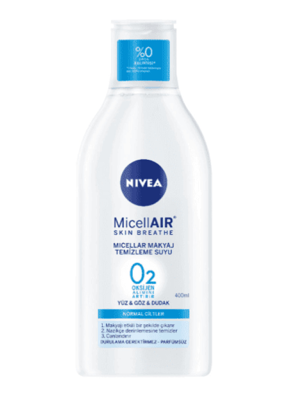 Nivea Yüz Bakımı Micellair Temizleme Suyu Normal Cilt 400 Ml