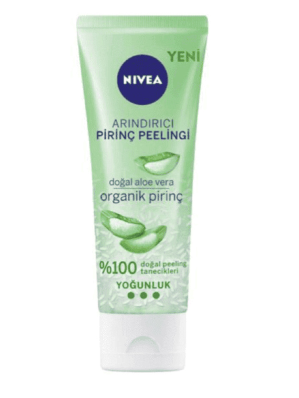 Nivea Yüz Bakımı Organik Pirinç Peelingi Aloe Vera 75 Ml