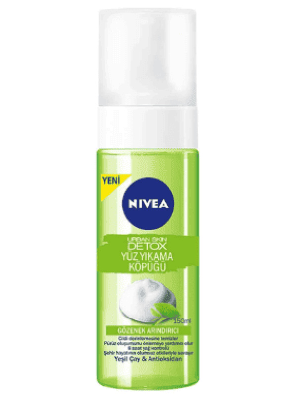 Nivea Yüz Bakımı Yüz Yıkama Köpüğü Detox 150 Ml