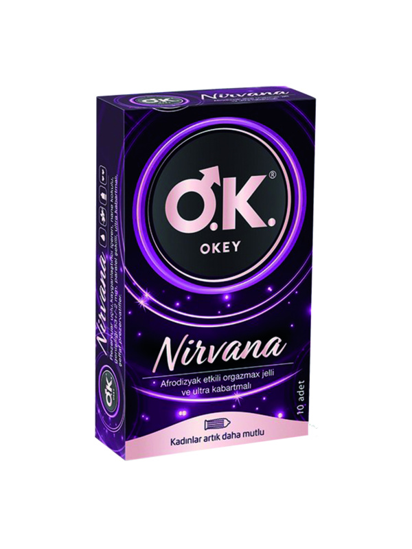 O.k. Kondom Nirvana  10 Adet