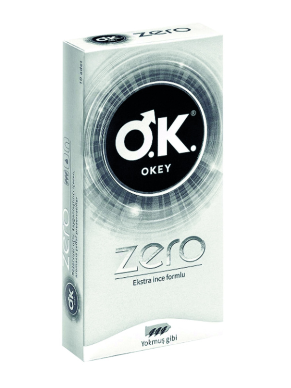 O.k. Kondom Zero  10 Adet