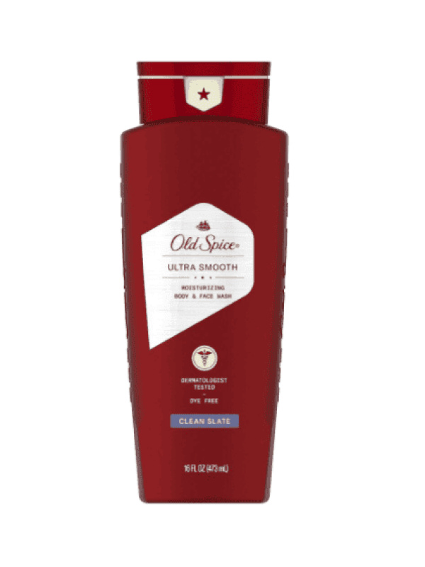 Old Spice Ultra Smooth Clean Slate Face & Body Wash 400 Ml