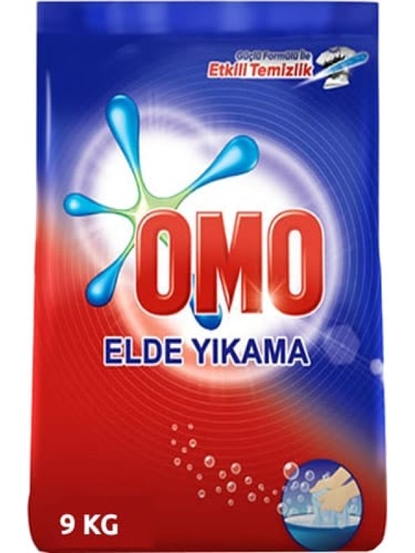 Omo Elde Yıkama Toz Deterjan 9 Kg