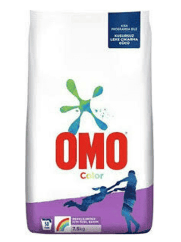 Omo Matic Toz Deterjan Renkliler 7