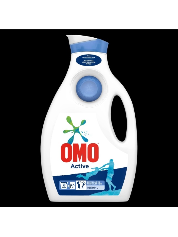 Omo Sıvı Deterjan Aktif 1950 Ml