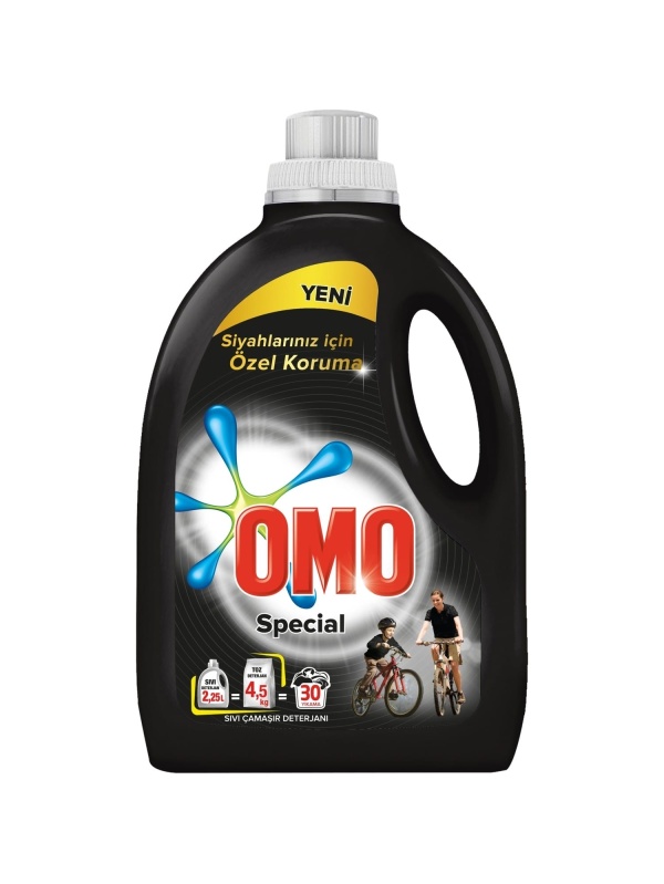 Omo Sıvı Deterjan Siyah 2250 Ml