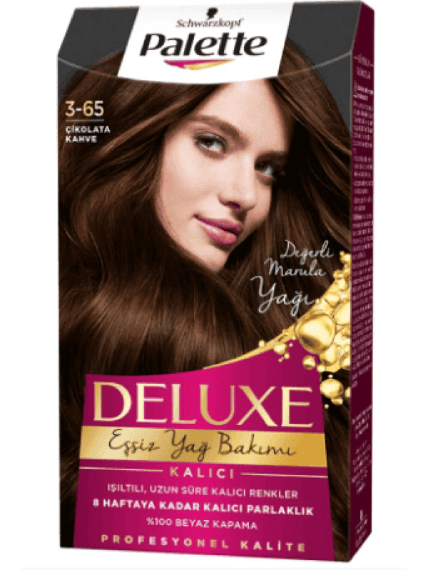 Palette Deluxe Saç Boyası Çikolata Kahve 3-65 1 Adet