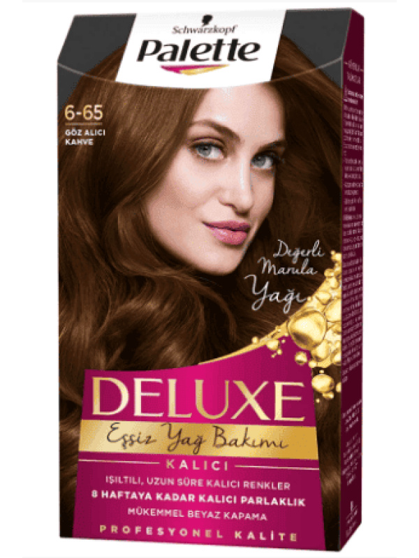 Palette Deluxe Saç Boyası Göz Alıcı Kahve 6-65 1 Adet
