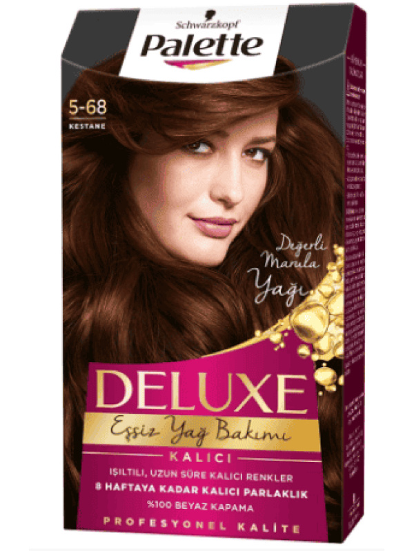 Palette Deluxe Saç Boyası Kestane 5-68 1 Adet