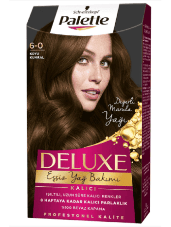Palette Deluxe Saç Boyası Koyu Kumral 6-0 1 Adet