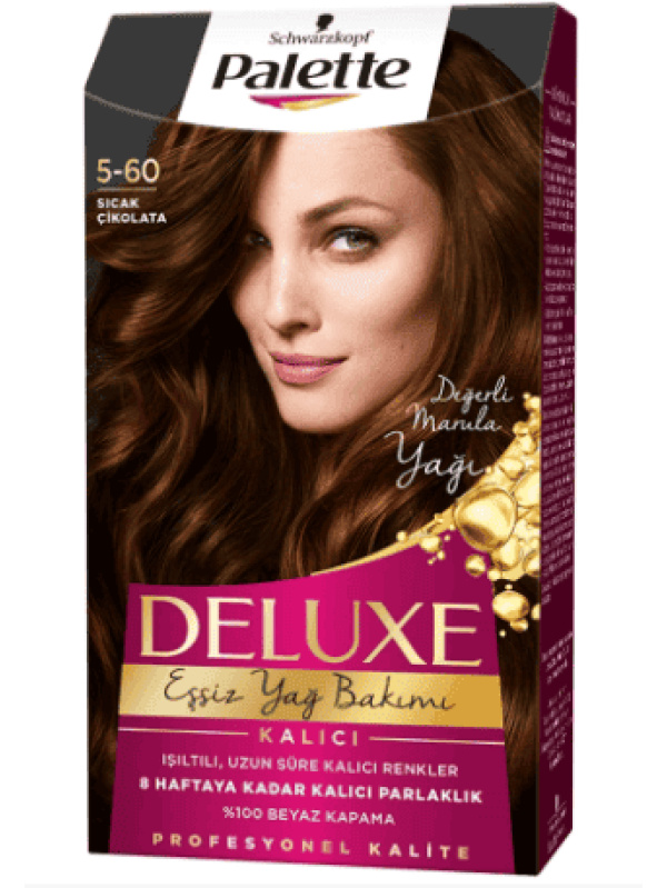 Palette Deluxe Saç Boyası Sıcak Çikolata 5-60 1 Adet