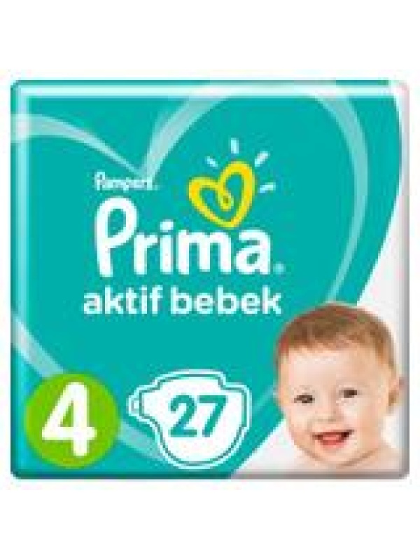 Pampers Prima Maxi Plus 27 Adet