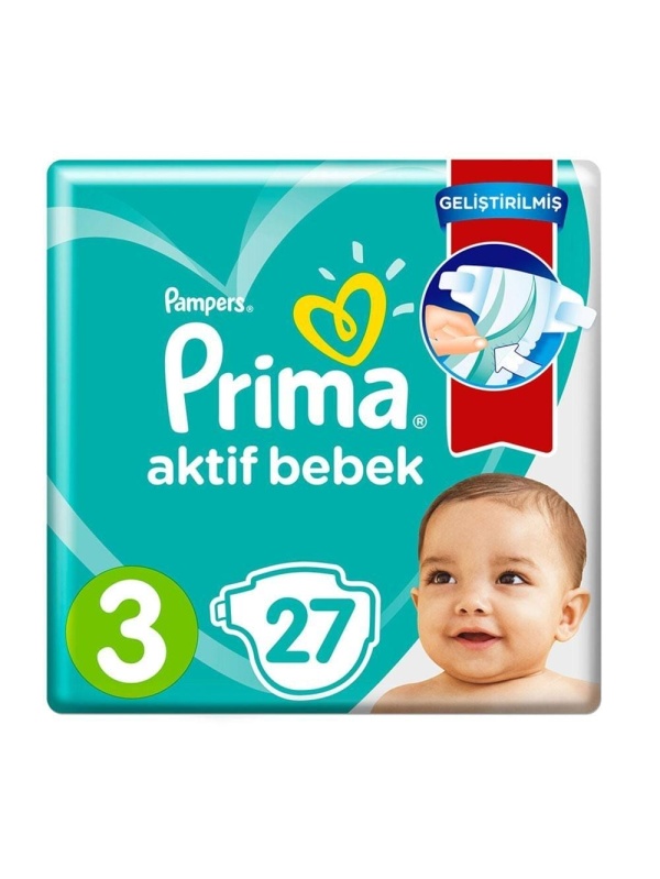 Pampers Prima No3 27 Adet
