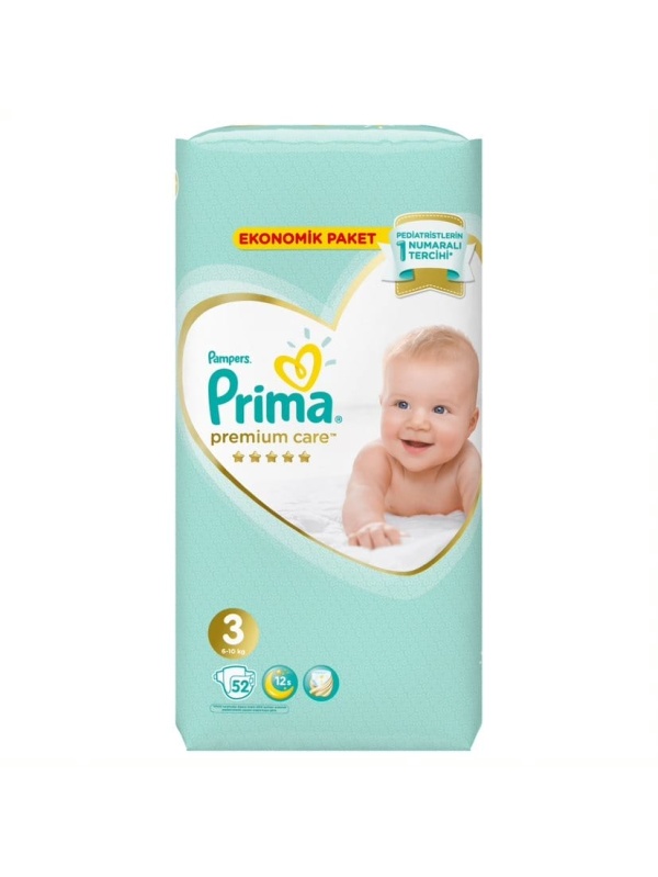 Pampers Prima No3 52 Adet