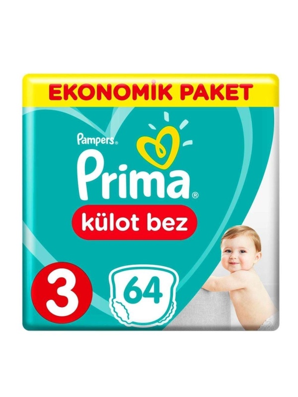 Pampers Prima No3 64 Adet