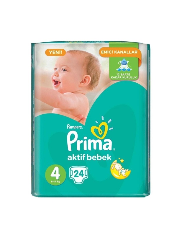 Pampers Prima No4 24 Adet