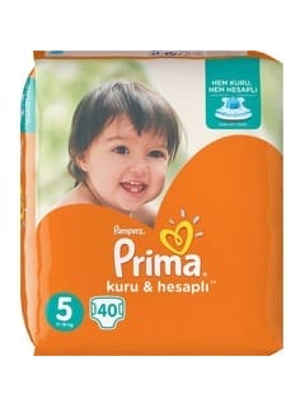 Pampers Prima No5 40 Adet