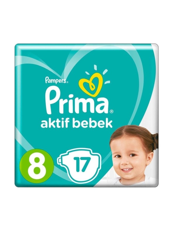 Pampers Prima No8 17 Adet