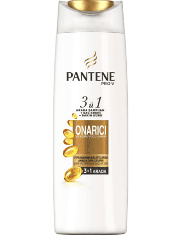 Pantene 3'ü 1 Arada Onarıcı Şampuan 470 Ml