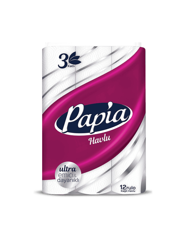 Papia Kağıt Havlu 12 Adet